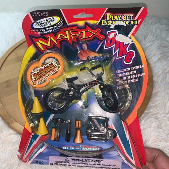 Vintage 2000 Matrix Bike BMX UNI FORTUNE No. 3313C Finger Bike NEW SEALED - Picture 1 of 4